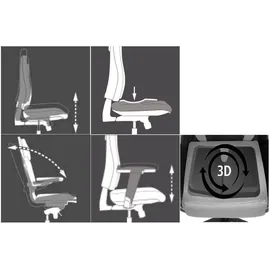 TOPSTAR Speed Chair 2 schwarz/schwarz