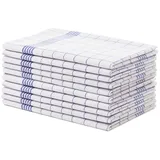 Gözze Geschirrtuch blau 50x70 cm, 10er-Pack