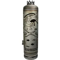 Feuerstelle Feuertonne Koi Karpfen