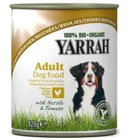 Yarrah Bio Bröckchen Huhn mit Brennessel & Tomate 6 x 820 g