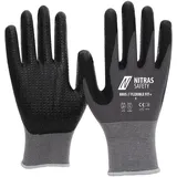 Nitras Flexible Fit + Strickhandschuh, Nahtlose Strickhandschuhe aus Spezial-Stretch-Strick, 1 Paar, Größe: 8