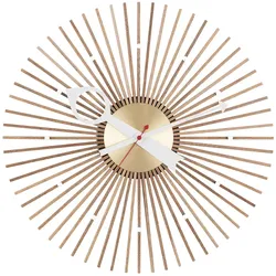 Vitra - Popsicle Clock, Nussbaum
