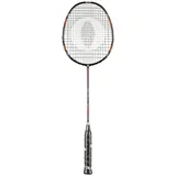 Oliver Badmintonschläger MicroTec 10 (leicht grifflastig, flexibel) 2025 schwarz/bunt - besaitet -