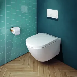 Villeroy & Boch Subway 3.0 Wand-WC mit WC-Sitz Weiß spülrandlos