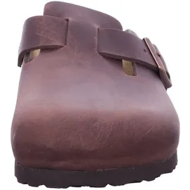 Birkenstock Boston Nubukleder geölt schmal habana 47
