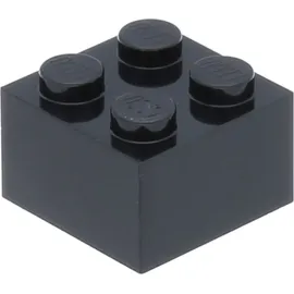 LEGO Steine Schwarz/Weiß gemischt 200 Teile - Bunt