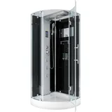 AcquaVapore D37-23R0 Dusche Duschtempel Komplett Duschkabine 100x100 OHNE 2K Scheiben Versiegelung