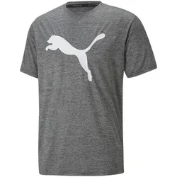 Puma Train Fav Heather Cat Tee T-Shirt Herren - grau-XL