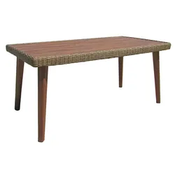 Tisch CARSON Esstisch Gartentisch Holz Akazie geölt 160 x 90 cm