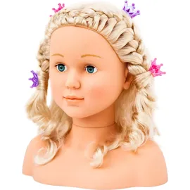 Bayer Design Super Model Schmink- und Frisierkopf mit Kosmetik blond
