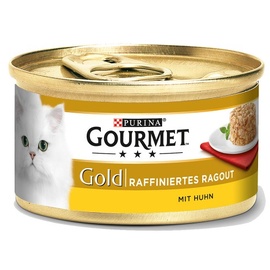 Purina Gourmet Gold Raffiniertes Ragout Huhn 24 x 85 g