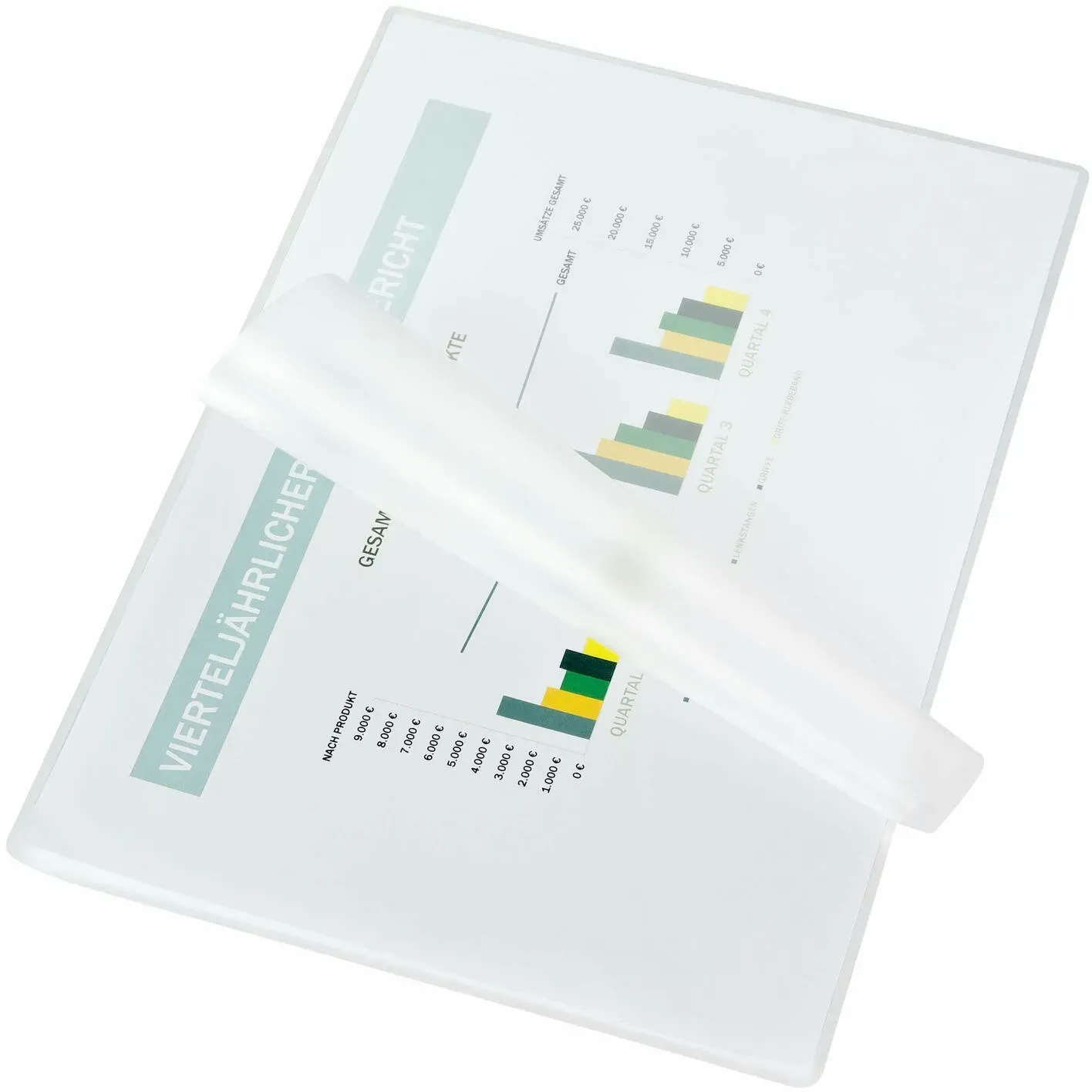 VEPATIM 1000x Laminierfolien für Kreditkarten 54 x 86mm 2x 125 mic