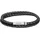 Boss ARES Wickelarmband schwarz Edelstahl Leder 1580489M Größe M