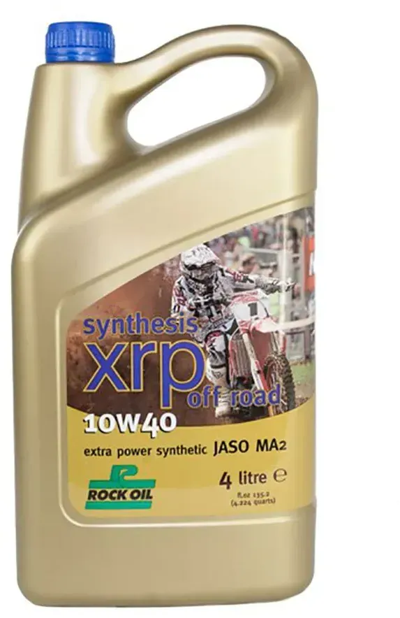 Rock Oil Synthesis Xrp Off Road 10w40 4l Motoröl - Gold - One Size