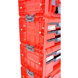 QBRICK System Pro Organizer 200 Red Ultra HD Werkzeugkoffer