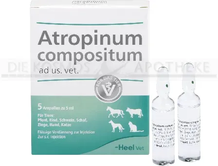 ATROPINUM COMPOSITUM ad us.vet.Ampullen 5 St