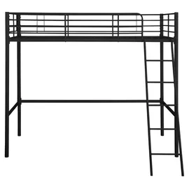 OTTO home Hochbett Hayo 208 x 159 x 186 cm Metall schwarz