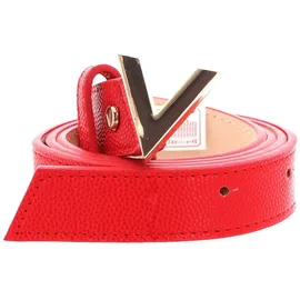 Valentino Divina Gürtel Polyurethan Rot 90