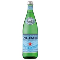 S.Pellegrino natürliche Mineralwasserglas 750ml (Packung mit 12 x 750 ml)
