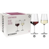 Ritzenhoff & Breker RITZENHOFF Gläser-Set Lichtweiß, Kristallglas