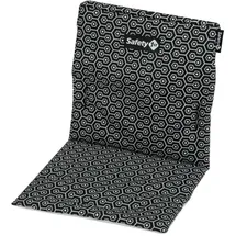 Maxi-Cosi Safety 1st Hochstuhl Sitzkissen Cherry, gemütliche Sitzauflage passend für Baby-Hochstuhl Cherry, schnell & einfach zu befestigen, Hochstuhl-Zubehör für noch mehr Komfort, Geometric, Schwarz