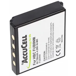 AccuCell Akku passend für HBC FUB9NM, BA209000, 209060, BA209061, BA209062