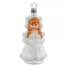 Inge-Glas® Christbaumschmuck Inge Glas Christbaumschmuck Schneeflöckchen,