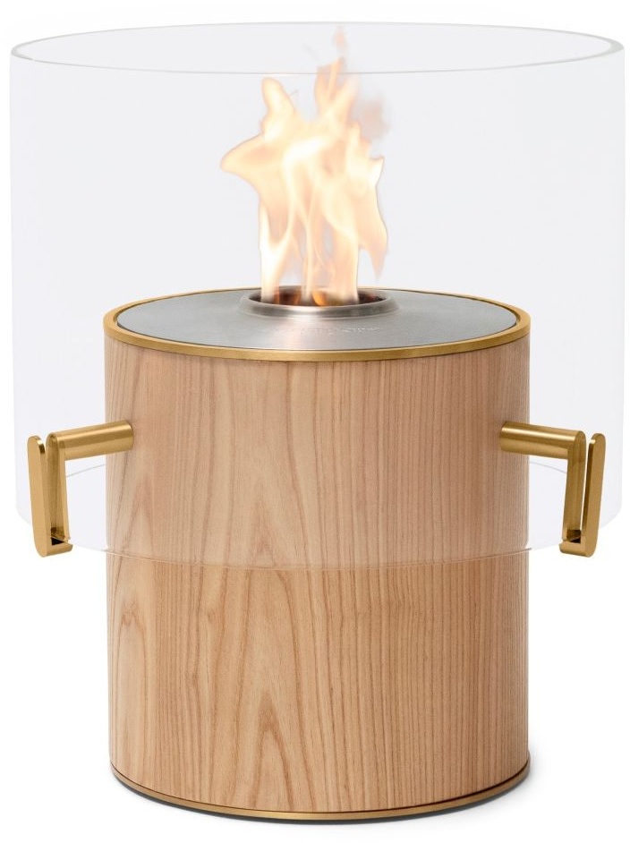 Preisvergleich Produktbild EcoSmart PILLAR 3L [Design Ethanol Kamin]: Oak (Eiche)