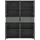 Home Affaire Highboard 103,4 x 139,5 x 40 cm grün