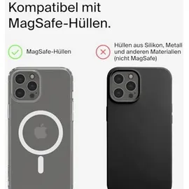 Belkin BoostCharge Pro Kabellose 2-in-1-Ladestation mit MagSafe (15 W), grau - Grau