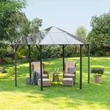 Konifera Pavillon-Ersatzdach Costa Brava 350 x 350 cm Braun