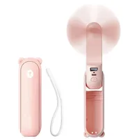 JISULIFE Life8 Handventilator 3 cm Handventilator Rosa