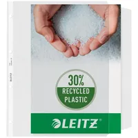 Leitz Prospekthülle DIN A4, 47640000 PP mit Klappe, 50