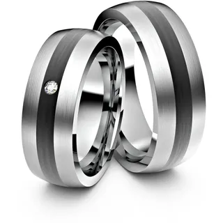 ASF Trauringe Partnerringe S005 Carbon - 1173