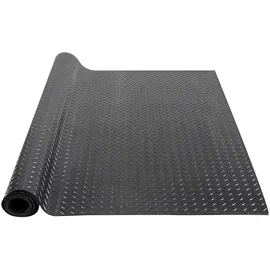 Vevor Antirutschmatte Gummi 4625 x 1236 mm schwarz 3 mm Dicke