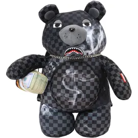 Sprayground Sip N’ Smoke Moneybear Grau/Rot/Schwarz/Weiß