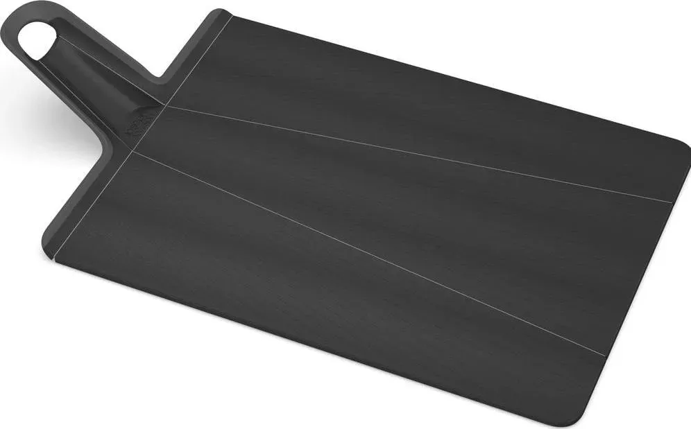 Joseph Joseph Chop2Pot Plus Faltbares rutschfestes Schneidebrett, messerfreundlich (normal) – Schwarz Test & Preisvergleich