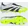 adidas Predator League Fold-Over Tongue FG/MG Herren Cloud White/Core Black/Lucid Lemon 39 1/3