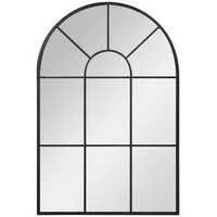 Homcom Fensterspiegel Metallrahmen Hängespiegel Ganzkörperspiegel