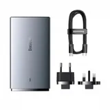 Baseus Gan5 Pro Ultra-Slim Fast Charger, Grau