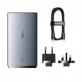 Baseus Gan5 Pro Ultra-Slim Fast Charger, Grau
