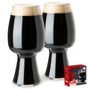 Stout Glas Set/2 499/51 Craft Beer Glasses UK/6, klar, 2 Stück (1er Pack), 2-Einheiten