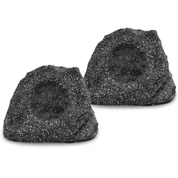 Pronomic SSP-660 GR Outdoor-Lautsprecher Gartenlautsprecher 40 Watt, grau 2x Set