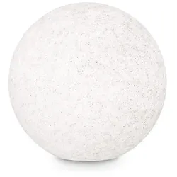 Ideal Lux Outdoor Kugelleuchte DORIS, IP44, E27 max. 60W, Graniteffekt-Kunststoff, Ø 30cm IDEA-214009