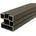 Zaunpfahl 240 2400 mm Grau/Aluminium