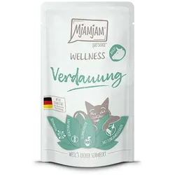 MjAMjAM – Wellness 125g MjAMjAM Katze 12x125g Wellness Verdauung Rind
