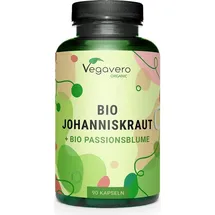 Vegavero Bio Johanniskraut mit Passionsblume Kapseln 90 St.