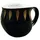 Luigi Colani Kaffeetasse 0,26 l Schwarz/Gold