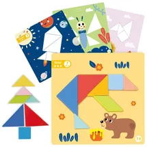 Tooky Toy Magnetisches Tangram-Puzzle (TF642)