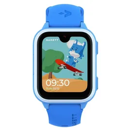 Garett Vibe 4G BT 40 mm Kunststoffgehäuse Blau Silikonarmband Blau One Size